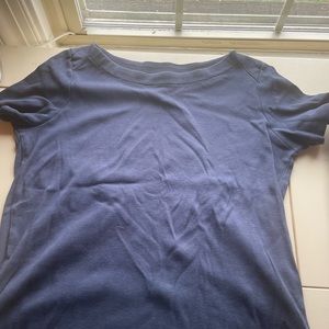Boat neck tee